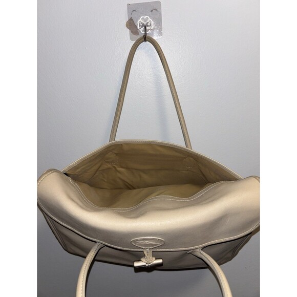 Longchamp Vintage Bag Model 2006 Roseau Excellent Condition Authentic France - Picture 7 of 15